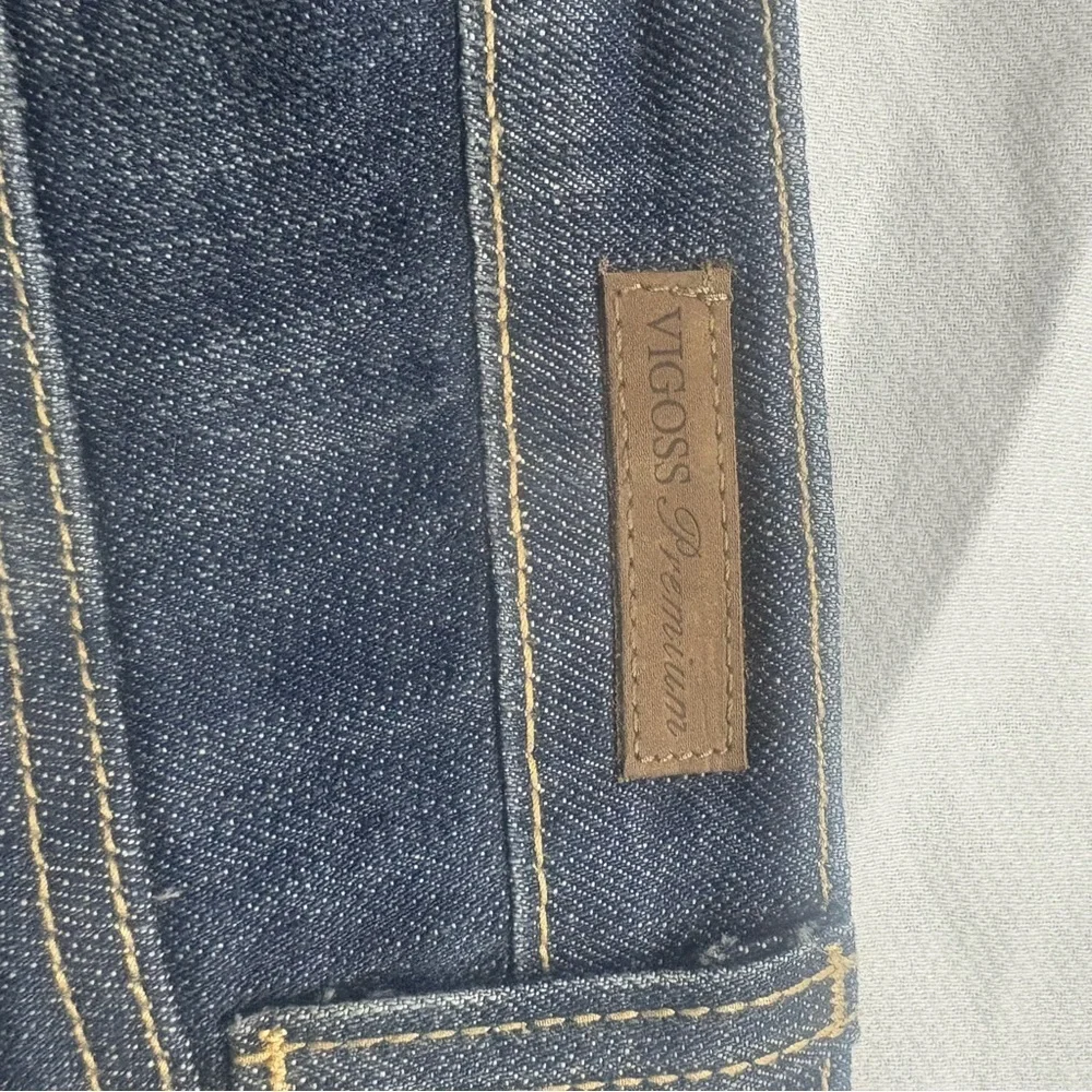 VIGOSS USA Premium Bootcut Jeans Size 9/10 NWT Y2K Dark Wash